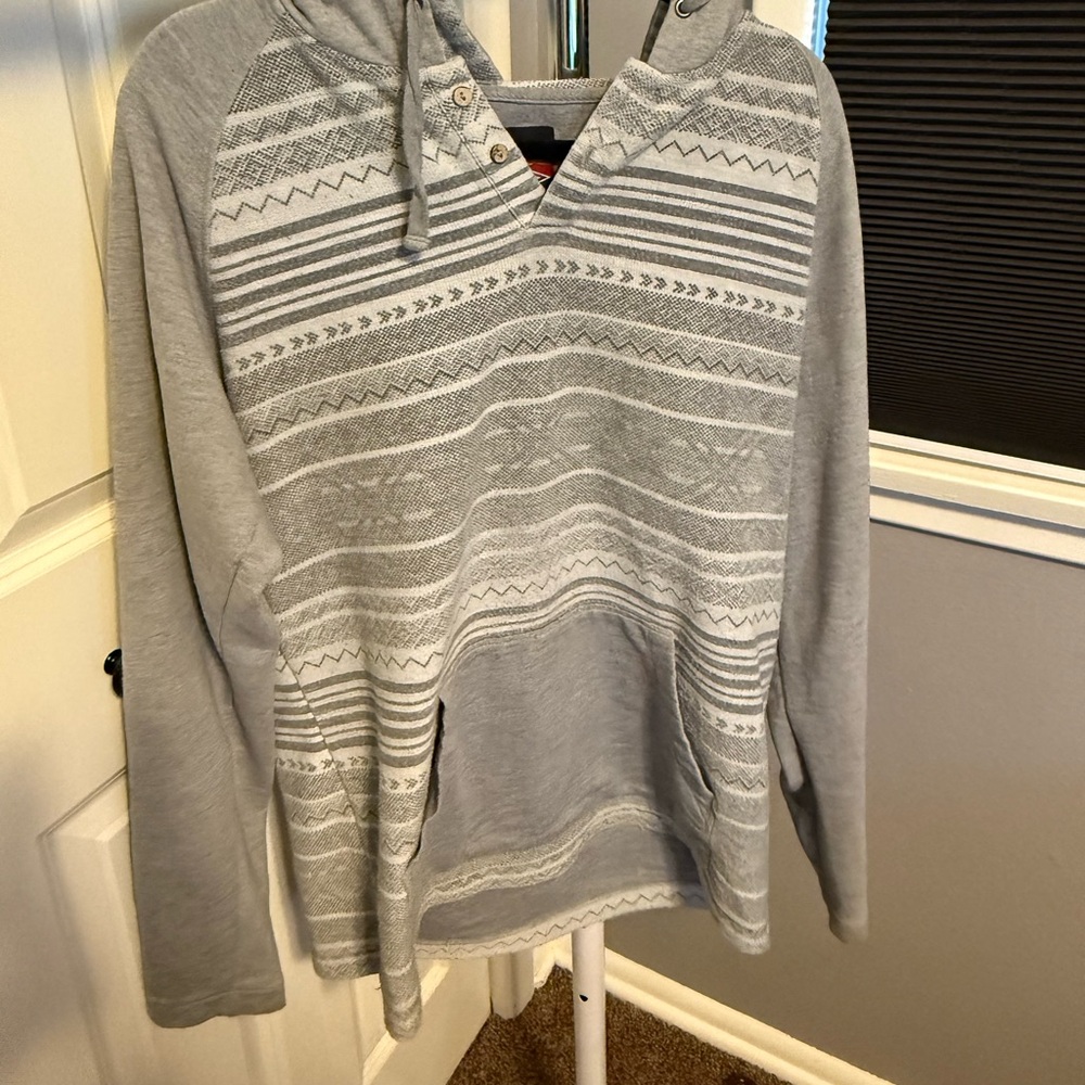 Empyre 1/4 gray hoodie